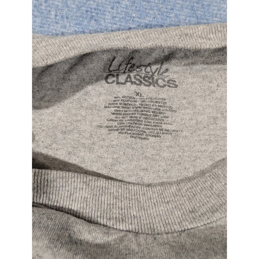 Lifestyle Classics Mens XL Gray Tough Luck on that Birthmark Deer Hunter T-Shirt - Picture 3 of 6